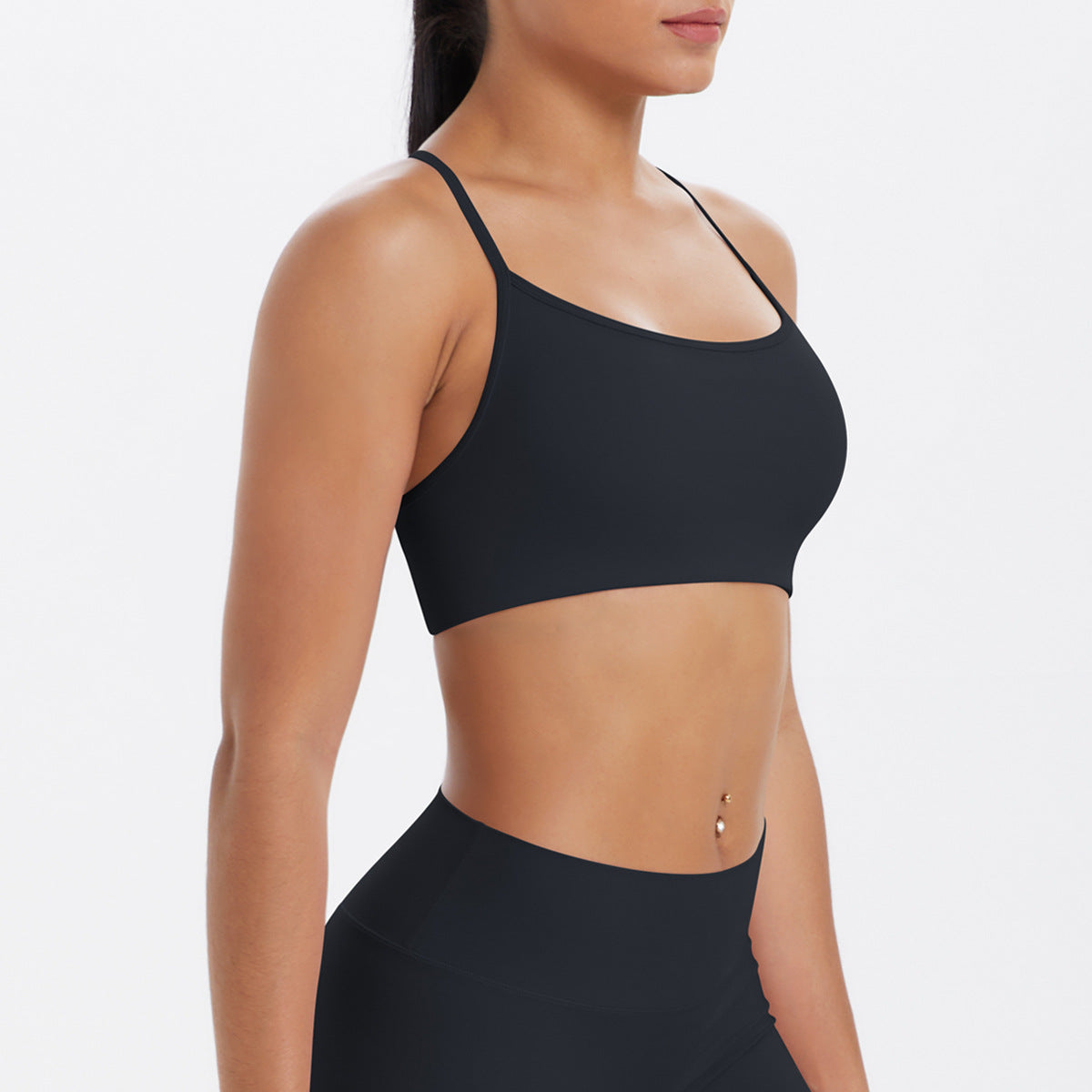 Underwear Push up Cross Sexy Beauty Back Strap Yoga Bra Running Workout Vest Sports - Iyanka