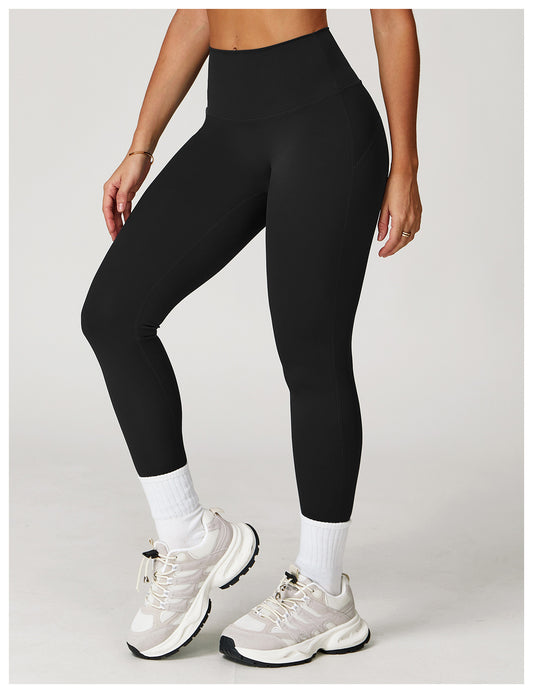 Nude Feel Yoga Trousers High Waist Hip Lift Slim Skinny Pants Women Running Exercise Workout Pants - Iyanka