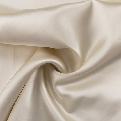 Simple round Neck Short Sleeve High Waist Dress Russian Women Casual Satin Draping Split Sheath Dress - Iyanka