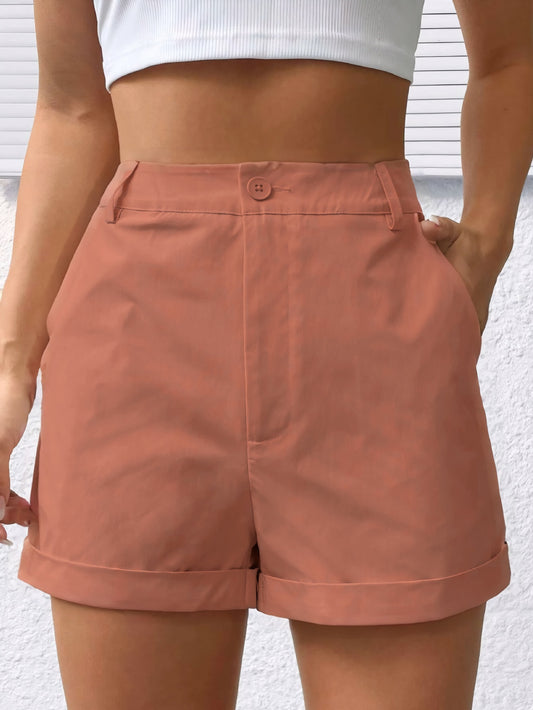 Summer Women Casual Loose Solid Color Shorts Fresh All Match Casual Soft Comfortable Fabric Transparent - Iyanka