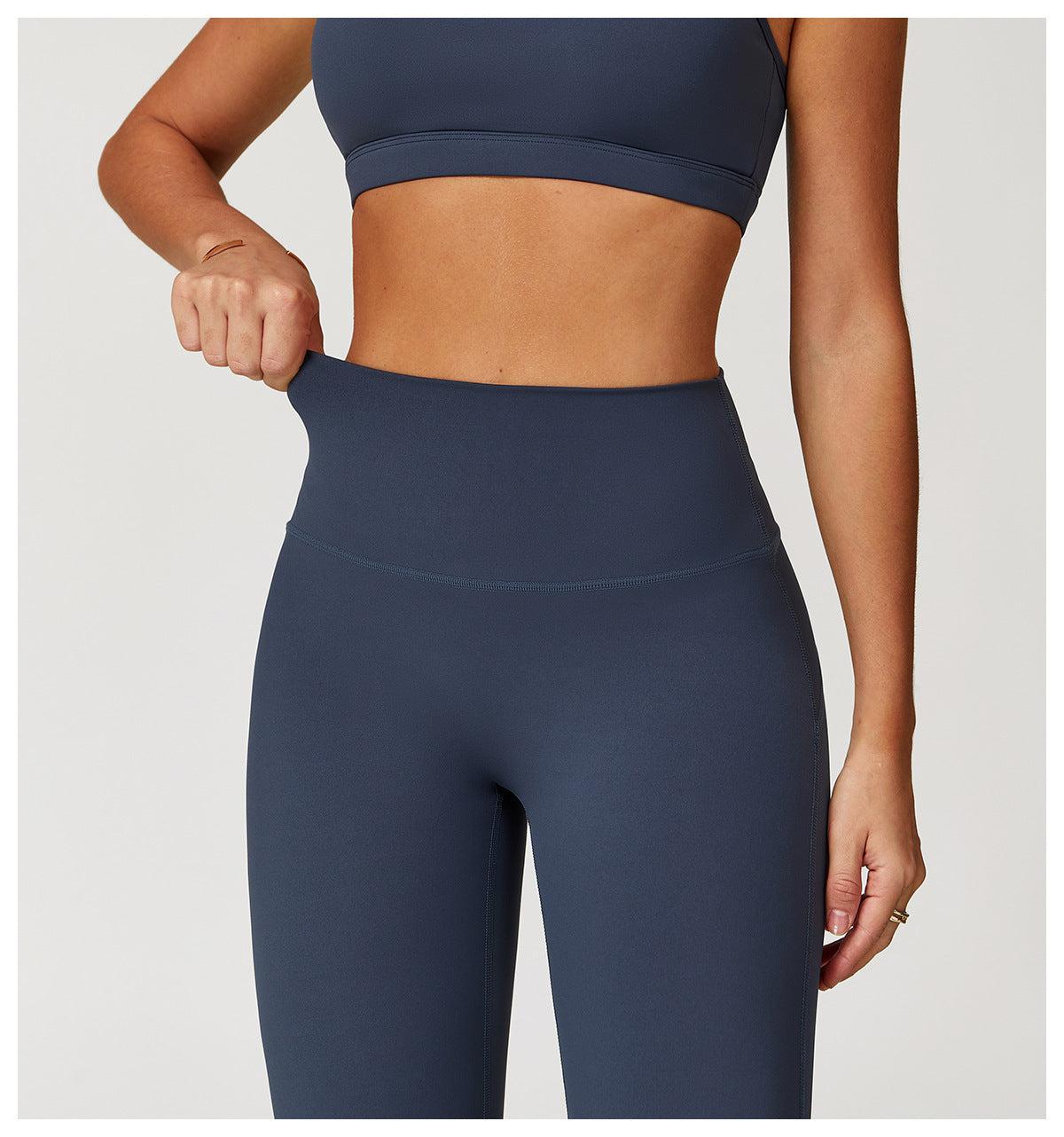 Nude Feel Yoga Trousers High Waist Hip Lift Slim Skinny Pants Women Running Exercise Workout Pants - Iyanka