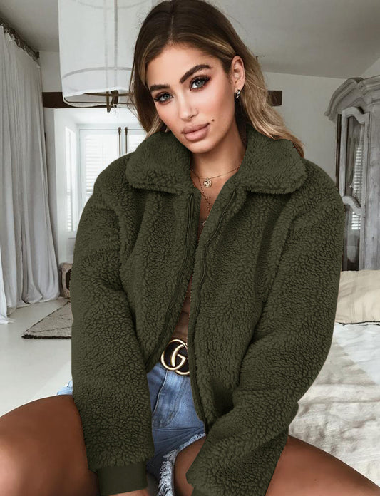 Autumn Winter Warm Jacket Jacket Women Top - Iyanka