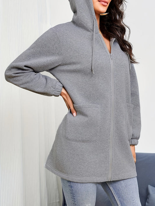 Sweater Outdoor Autumn Winter Casual Loose Long Sleeve Sweatershirt Half Zipper Ladies - Iyanka