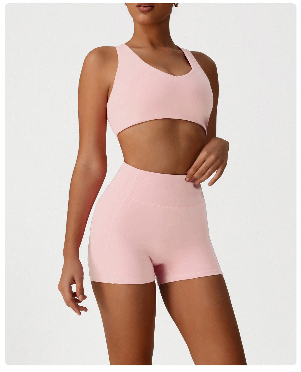 Peach Hip Lifting Sport Shorts Women Summer High Waist Outdoor Cycling Pants Quick Drying Belly Contracting Running Fitness Shorts - Iyanka