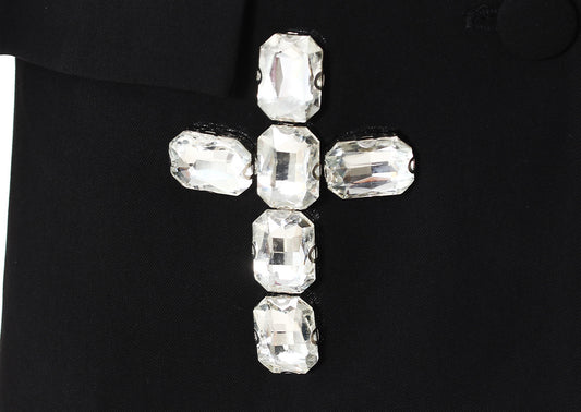Special Interest Design High Grade European Crystal Rhinestone Beaded Adult Women Loose Blazer - Iyanka