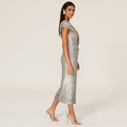 Women Clothing Party Sequined Sexy Dress - Iyanka