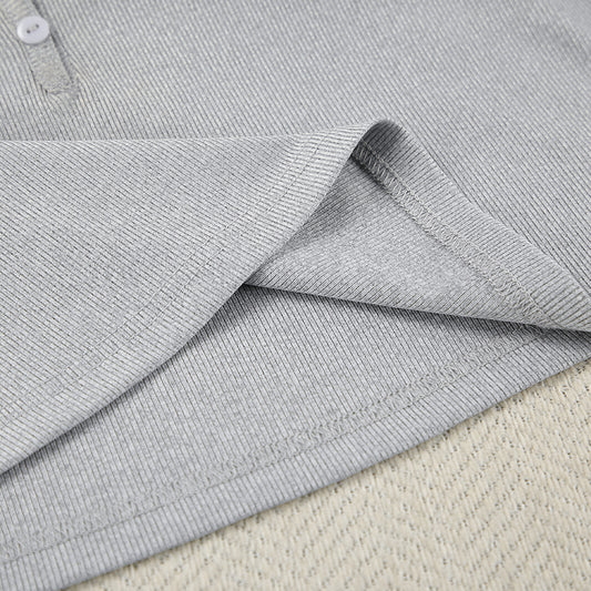 Comfort Slim Fit Breathable Home Wear Women Knitted Long Sleeve Shorts Pajamas Can Be Worn outside - Iyanka
