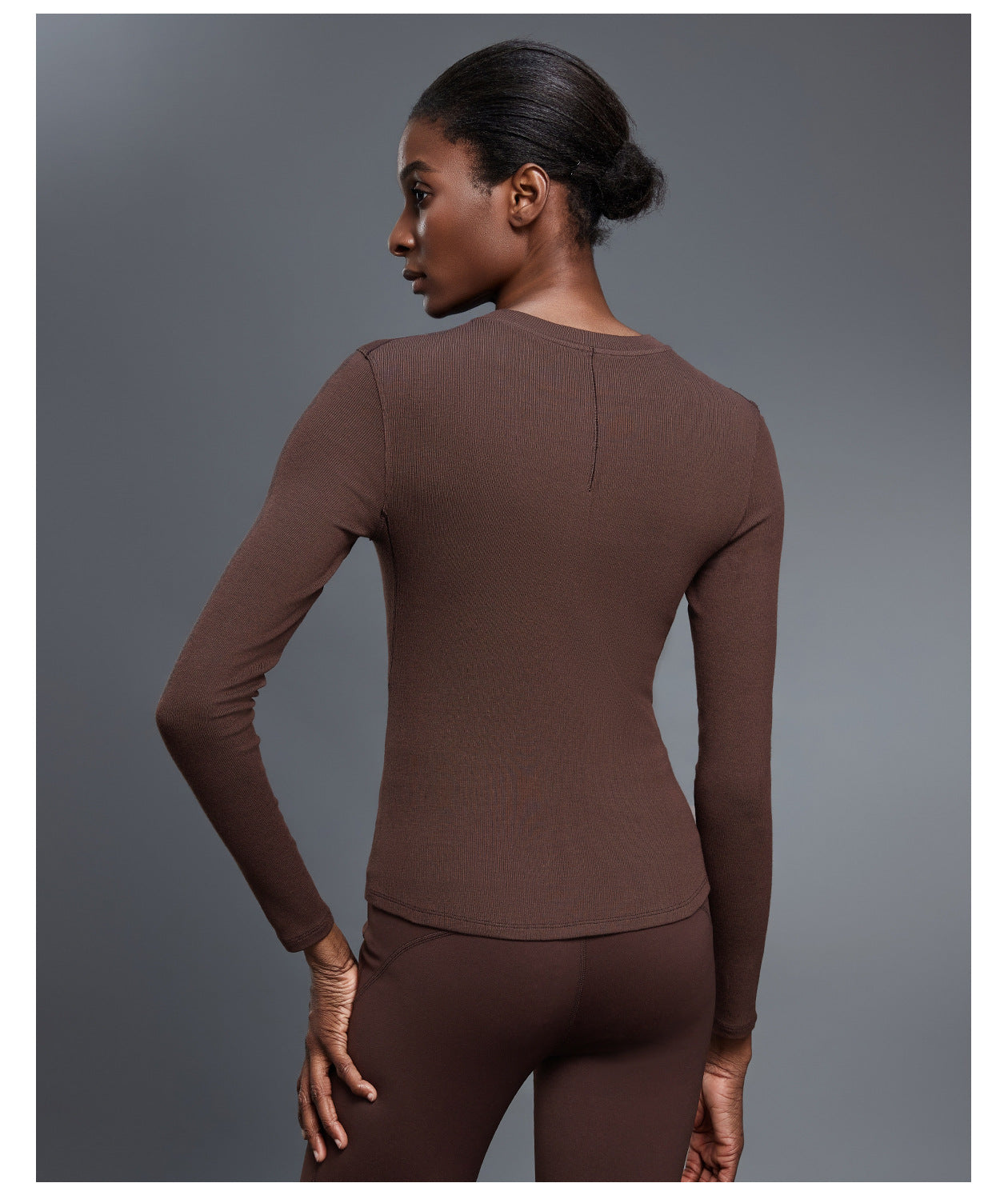 Autumn Casual All Match Henley Shirt Modal Skin Friendly Sports Top Fitness Yoga Long Sleeve T shirt Women - Iyanka