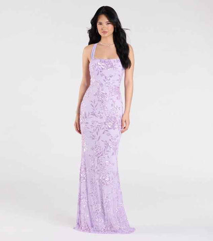 Women Dress Spring Summer Sexy Strap Backless High Slit Socialite Dress