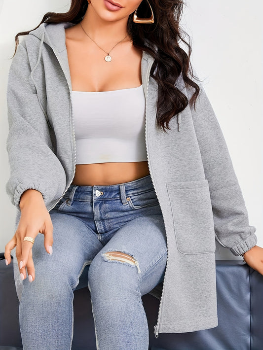 Sweater Outdoor Autumn Winter Casual Loose Long Sleeve Sweatershirt Half Zipper Ladies - Iyanka
