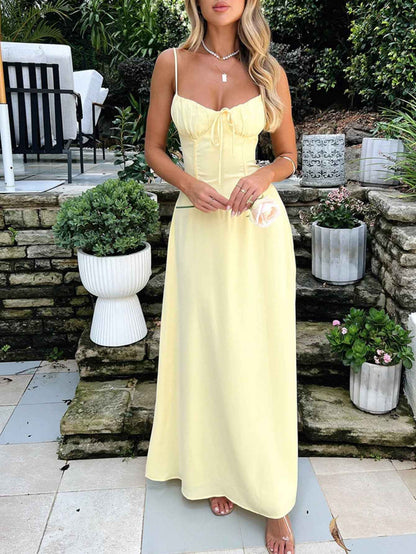 Elegant Evening Dress Short Sleeve Solid Color Dress Women Clothing Autumn Winter
