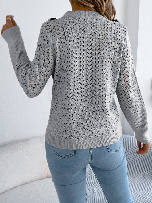 Women Clothing Autumn Winter Fungus Long Sleeve Pullover - Iyanka