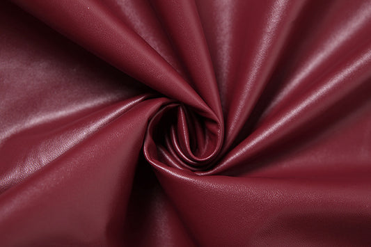 Autumn Sexy U Collar Slim Strap Faux Leather Solid Color Split Maxi Dress Women - Iyanka