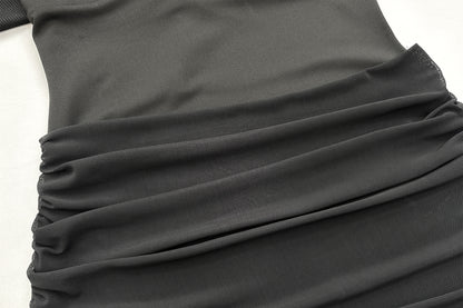 Summer Suspender Sleeveless Halter Dress Sexy Lacing Slim Fit Sheath Dress
