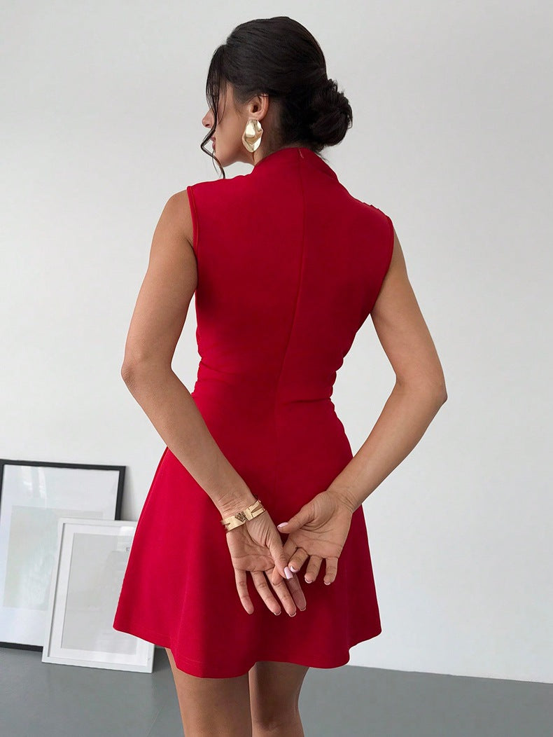 Best Women Clothes Summer Satin Dress Women High Grade Satin Dress - Iyanka