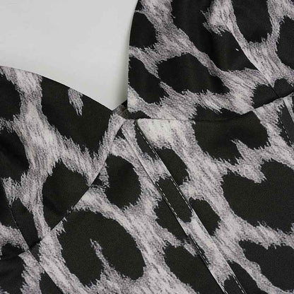Women’s Summer Slim Fit Leopard Print V-Neck Vest Top