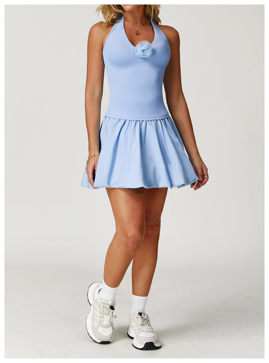 Quick Drying Tennis Skirt Anti Exposure Bottom Breathable Pocket Pettiskirt Running Sports Skirt - Iyanka