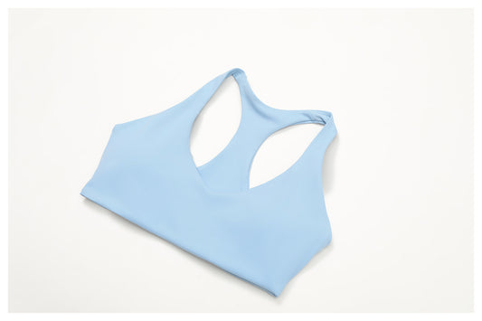 Nude Feel Outdoor Sports Underwear Quick Drying H Shaped Beauty Back Fitness Clothes Women Running Yoga Bra - Iyanka