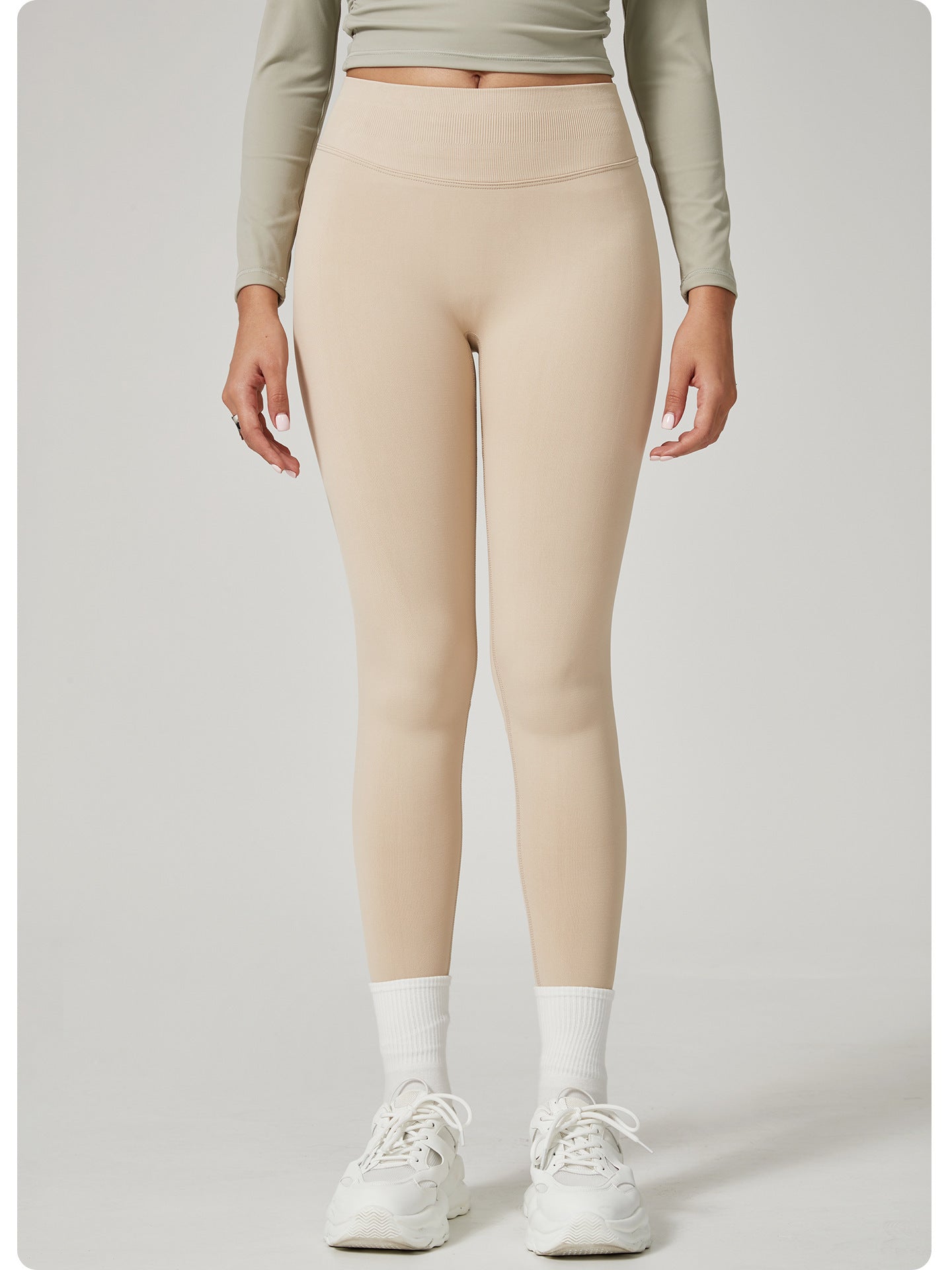 Sports High Waist Yoga Pants No Embarrassment Line Hip Lifting Peach Hip Fitness Pants Sports Yoga Pants - Iyanka
