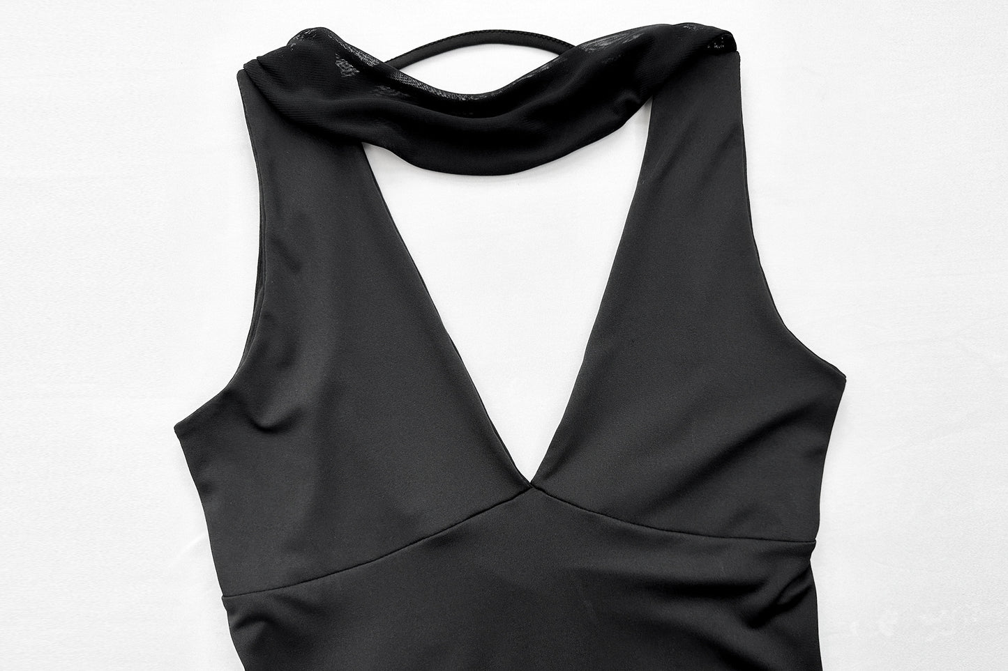 Summer Suspender Sleeveless Halter Dress Sexy Lacing Slim Fit Sheath Dress