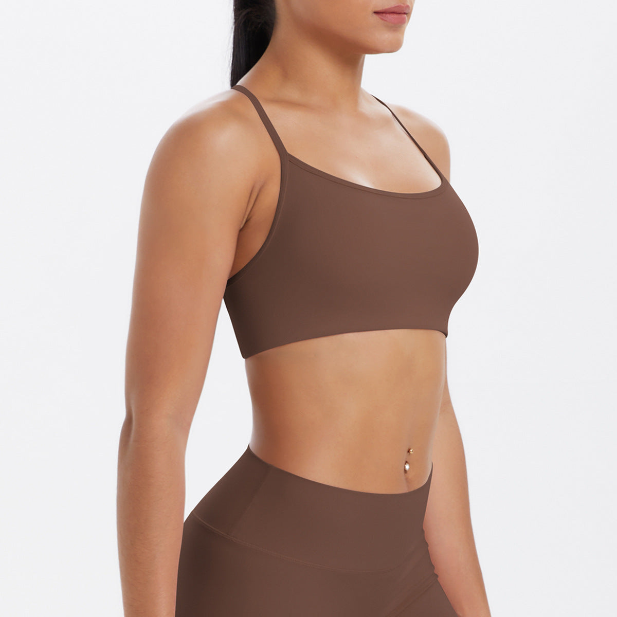 Underwear Push up Cross Sexy Beauty Back Strap Yoga Bra Running Workout Vest Sports - Iyanka