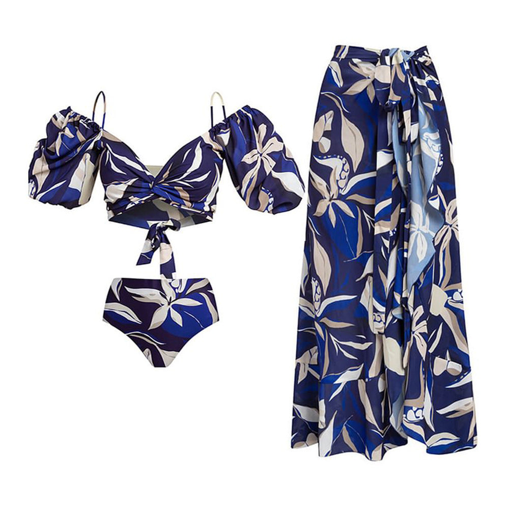 V neck Sexy Swimsuit Women Dress Swimsuit - Iyanka