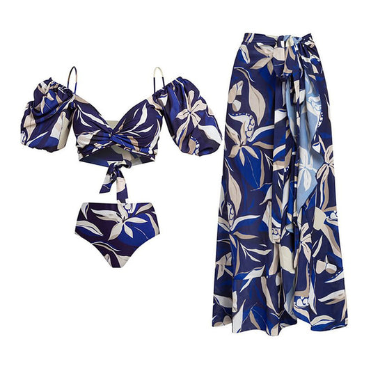Split Swimsuit Suit