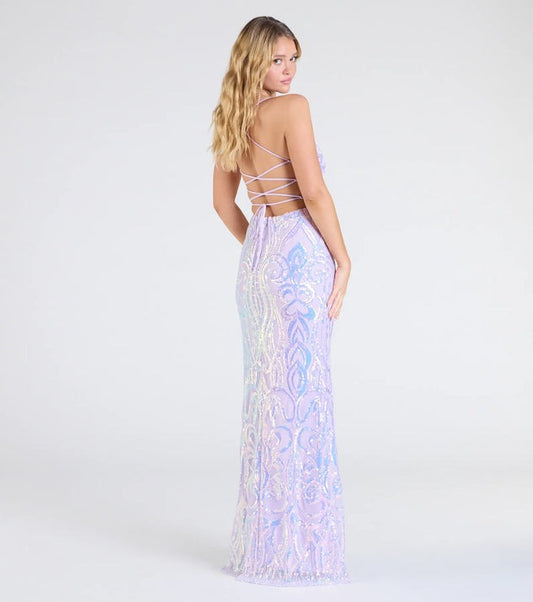 Women Clothing Party Sequin V neck Sexy Dress - Iyanka