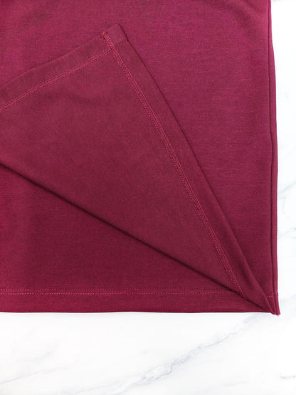 Women Solid Color Casual Slim A line Short Dress