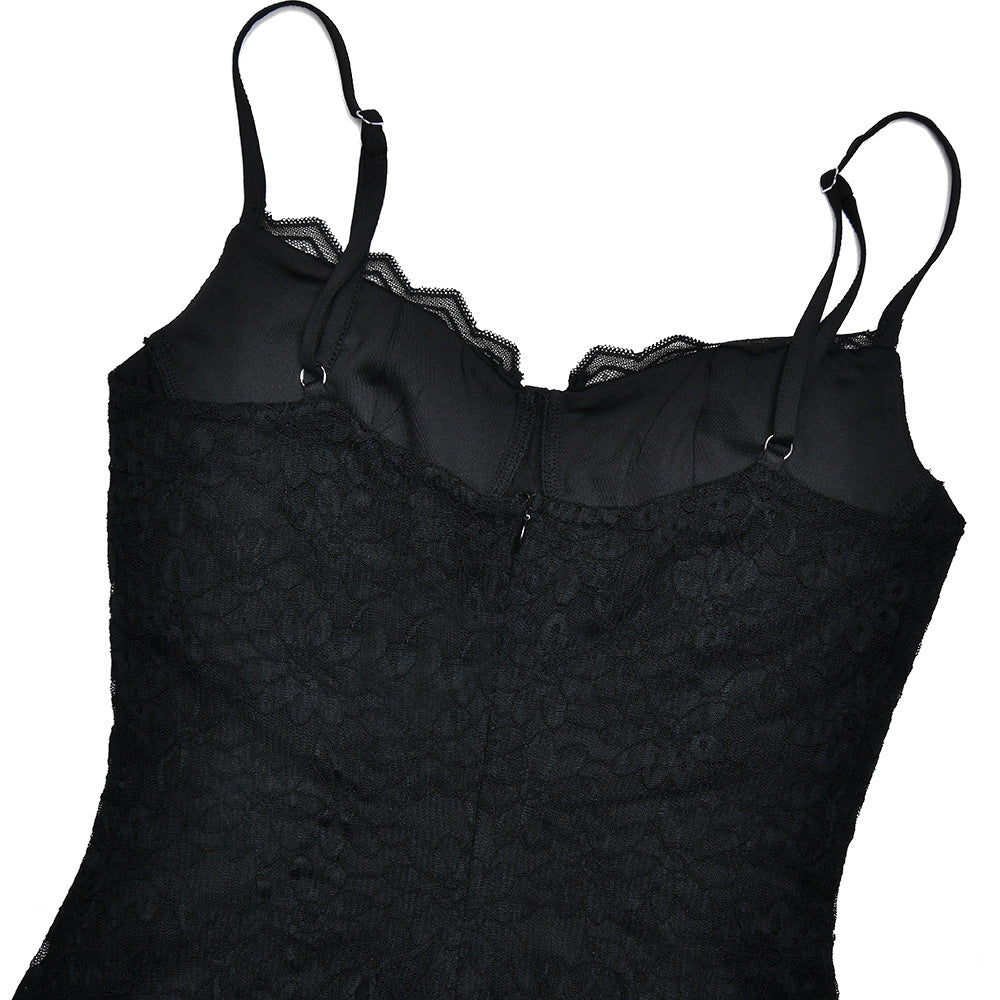 Summer Arrival Sexy Sheath Dress Sexy Backless Lace Strap Dress for Women