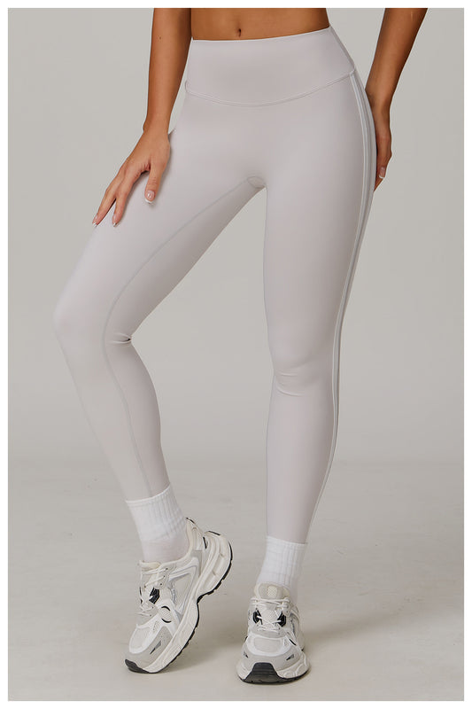 Nude Feel Yoga Trousers Slimming Quick Drying Cycling Fitness Pants Running Sports Tight Trousers Women - Iyanka