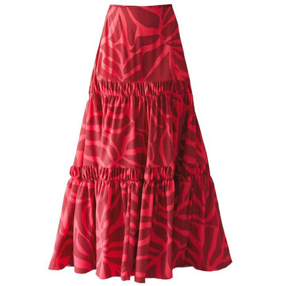 Printing Hollow Out Cutout out Swimsuit Women Vacation Beach - Iyanka