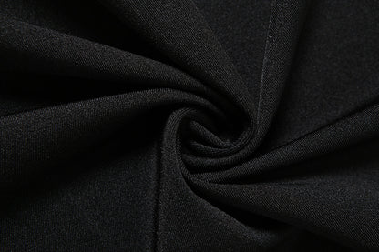 Women Clothing Spring Summer Solid Color Sexy Backless Tube Top Hollow Out Cutout Slim Sheath Dress