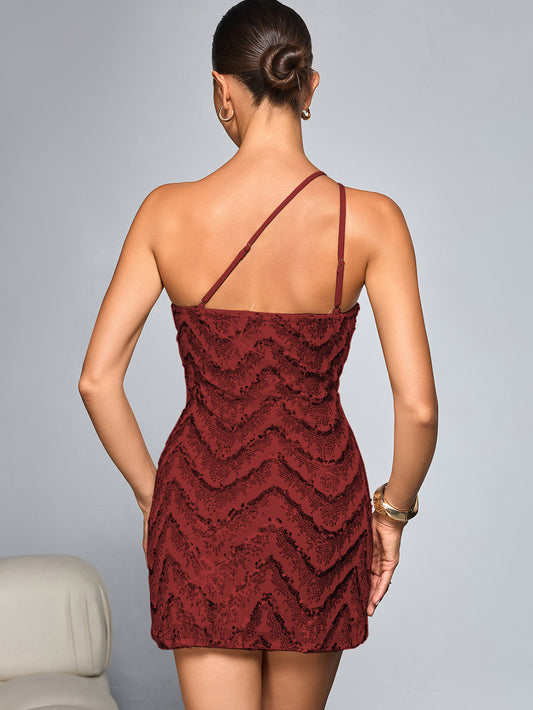 Sexy Sequin Sling Dress Short Dress Women Clothing Party Dress - Iyanka