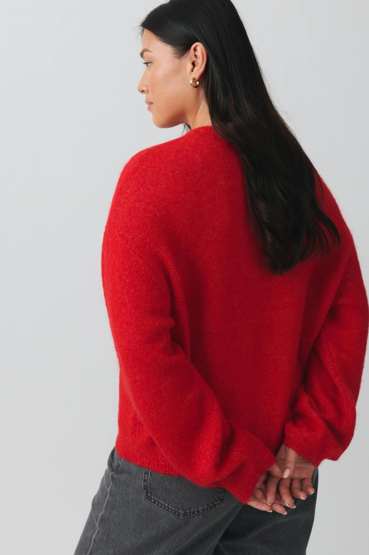 Soft Glutinous Lazy All Floral Velvet Shell Button Cardigan | Knitted round Neck Everyday - Iyanka