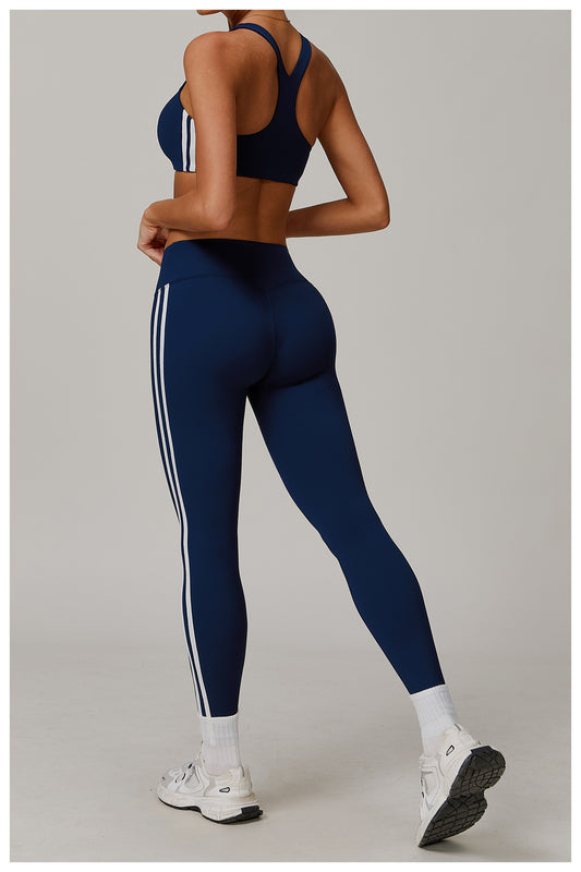 Nude Feel Yoga Trousers Slimming Quick Drying Cycling Fitness Pants Running Sports Tight Trousers Women - Iyanka
