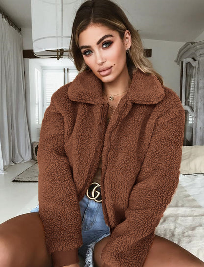 Autumn Winter Warm Jacket Jacket Women Top - Iyanka