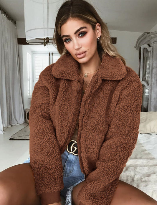 Autumn Winter Warm Jacket Jacket Women Top - Iyanka