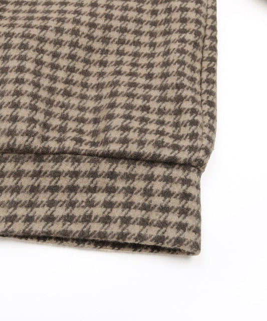 Casual Jacket Autumn Plaid Short Jacket Long Sleeved Retro Lapels Top - Iyanka