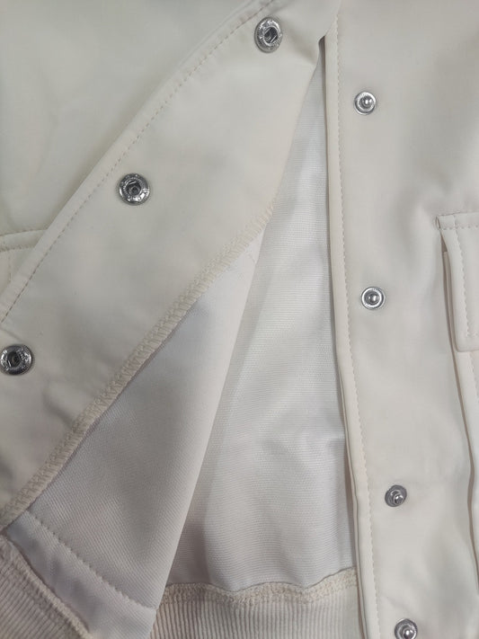 Cover Pocket Long Sleeve Jacket Casual Varsity Jacket Fit Jacket - Iyanka