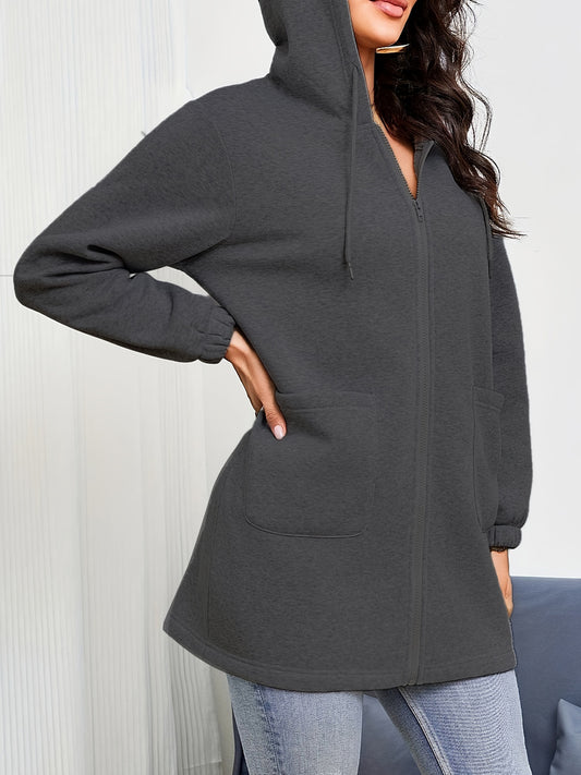 Sweater Outdoor Autumn Winter Casual Loose Long Sleeve Sweatershirt Half Zipper Ladies - Iyanka
