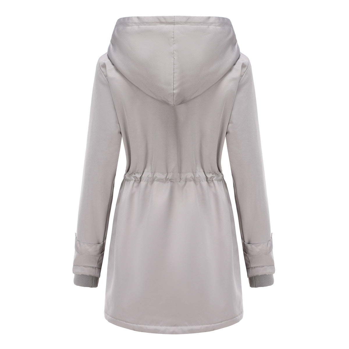 Autumn Winter Detachable Fur Collar Women Overcome Long Sleeve Hooded Cotton Padded Coat Fleece Coat Cotton Padded Coat Women - Iyanka