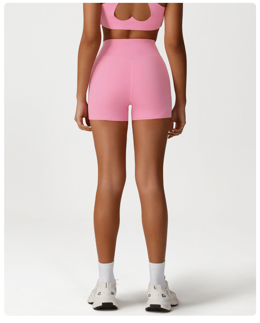 Peach Hip Lifting Sport Shorts Women Summer High Waist Outdoor Cycling Pants Quick Drying Belly Contracting Running Fitness Shorts - Iyanka