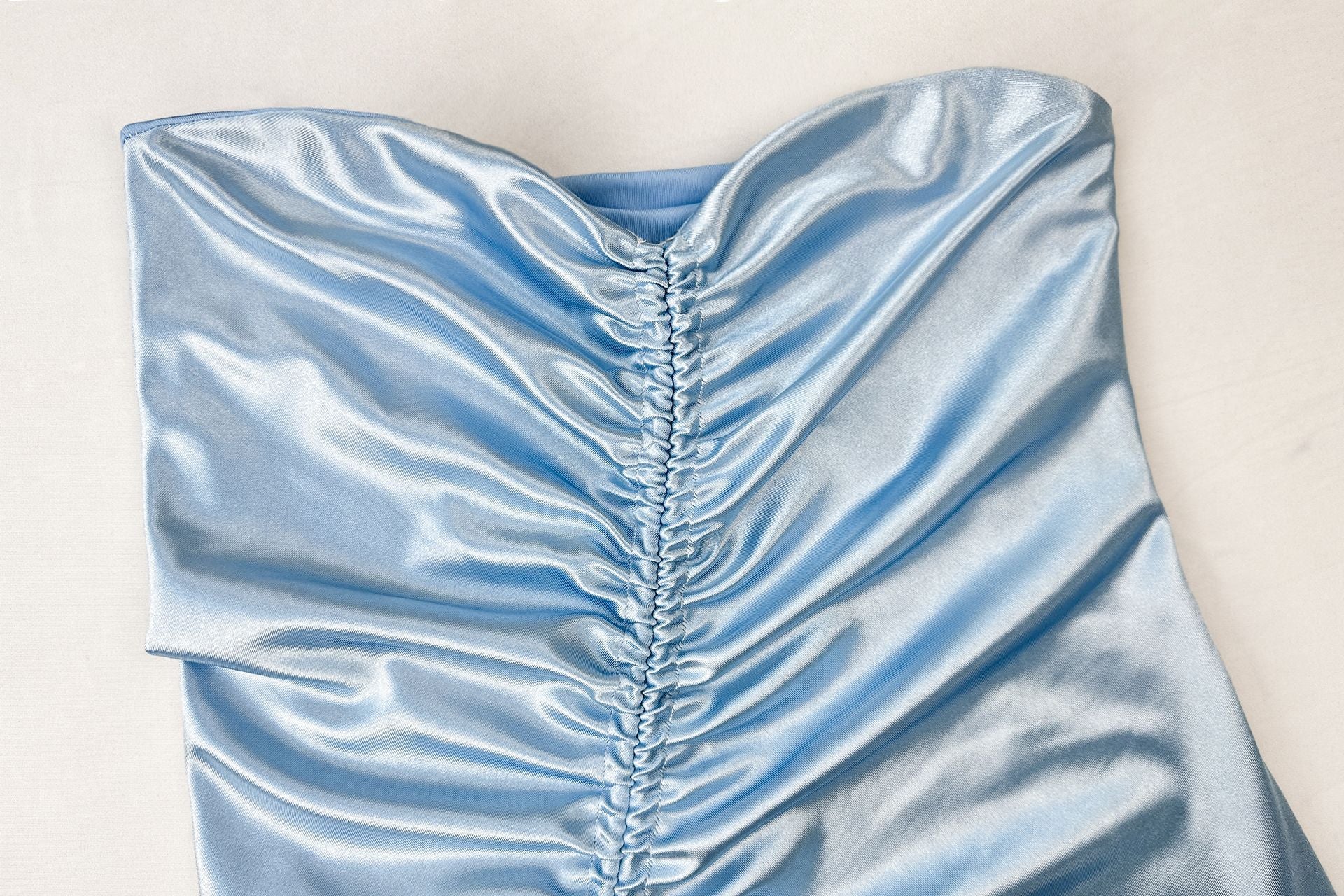 Tube Top Dress Summer Sexy Side Slit Irregular Asymmetric Hip Wrapped Dress - Iyanka