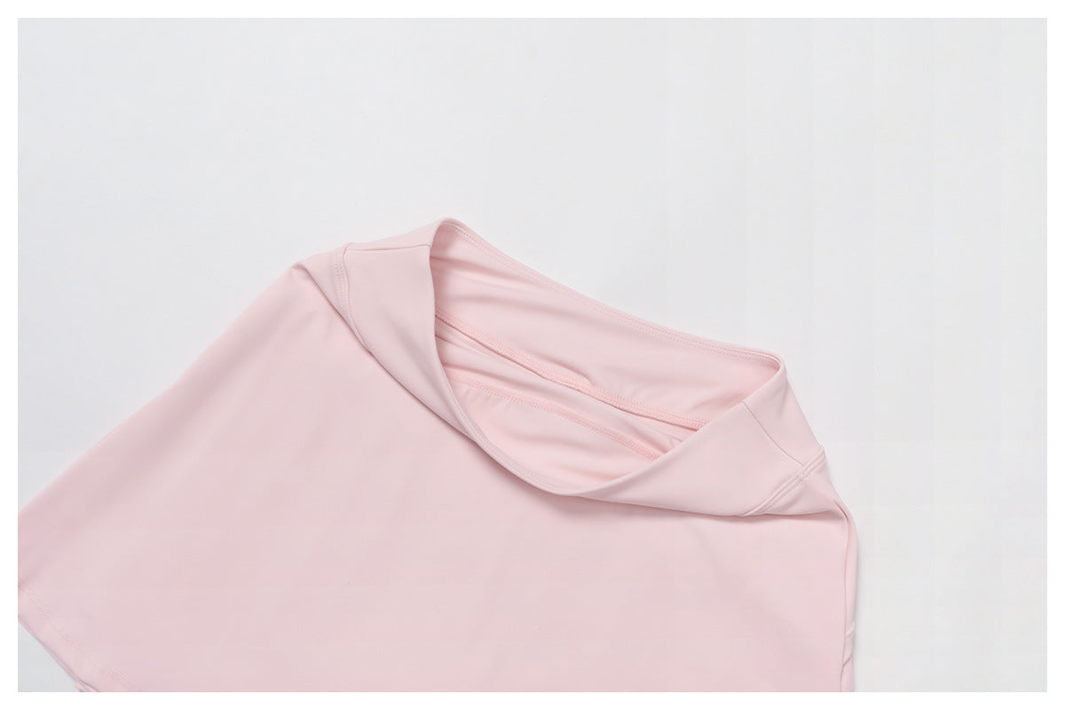 Waist Turning Sports Short Skirt Anti Exposure Nude Feel Summer Short Skirt Pocket High Grade Short Skirt for Women - Iyanka