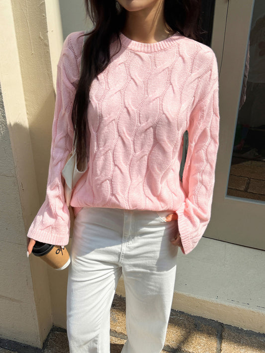 Women Casual Minimalist Long Sleeve Solid Color Vest Sweater - Iyanka
