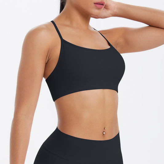 Underwear Push up Cross Sexy Beauty Back Strap Yoga Bra Running Workout Vest Sports - Iyanka