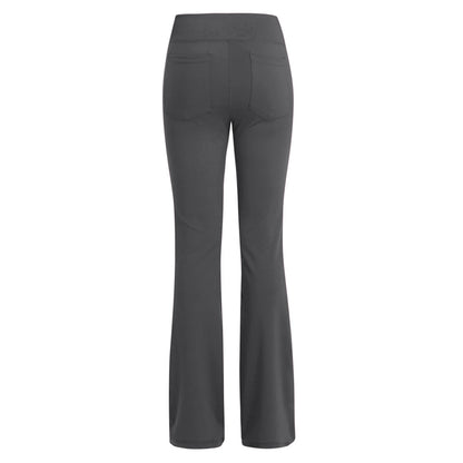 Wide Leg Pants High Waist Casual Girls Yoga Pants Plus Size - Iyanka