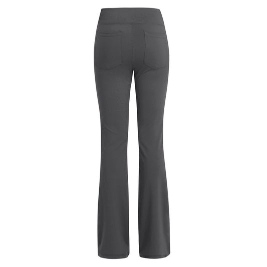 Wide Leg Pants High Waist Casual Girls Yoga Pants Plus Size - Iyanka