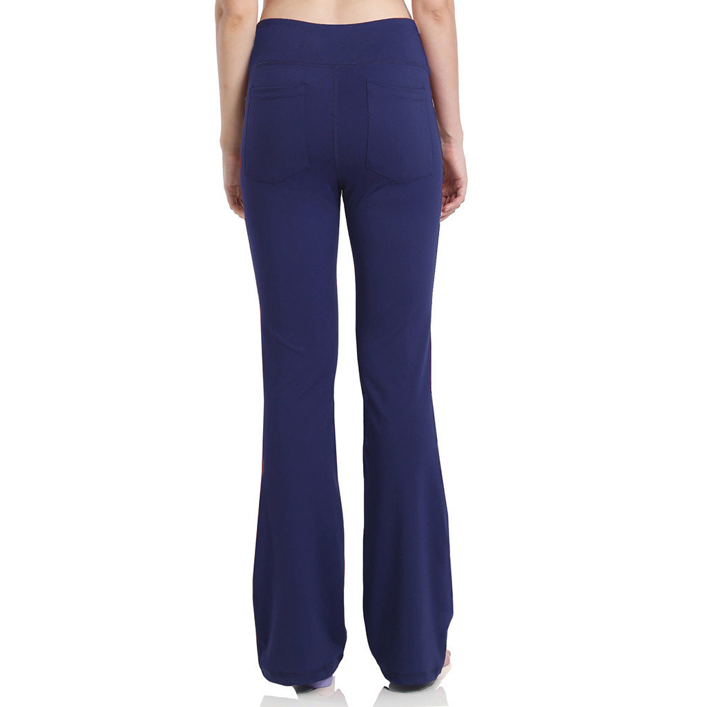 Wide Leg Pants High Waist Casual Girls Yoga Pants Plus Size - Iyanka